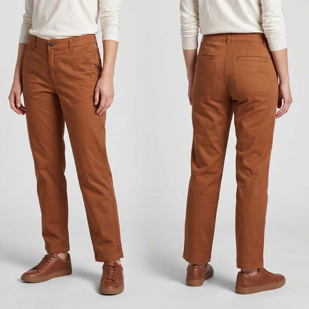 GAP Size 4 Girlfriend Khaki Pants